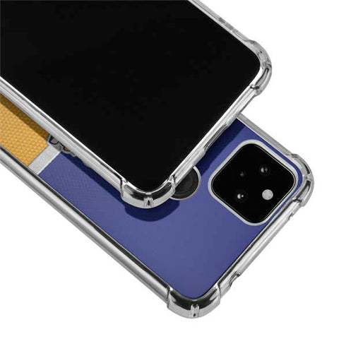 NFL Minnesota Vikings Vintage Google Pixel 5 Clear Case